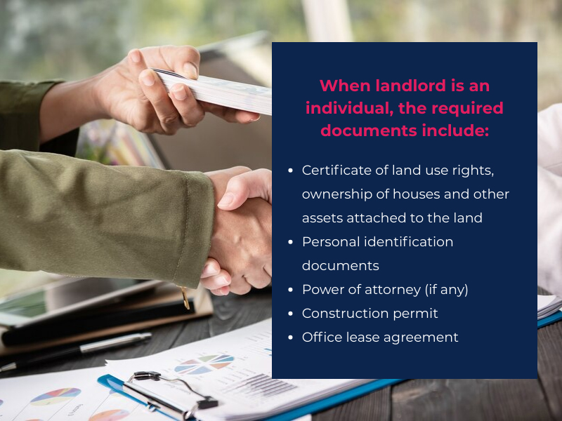 Documents required when landlord is an individual