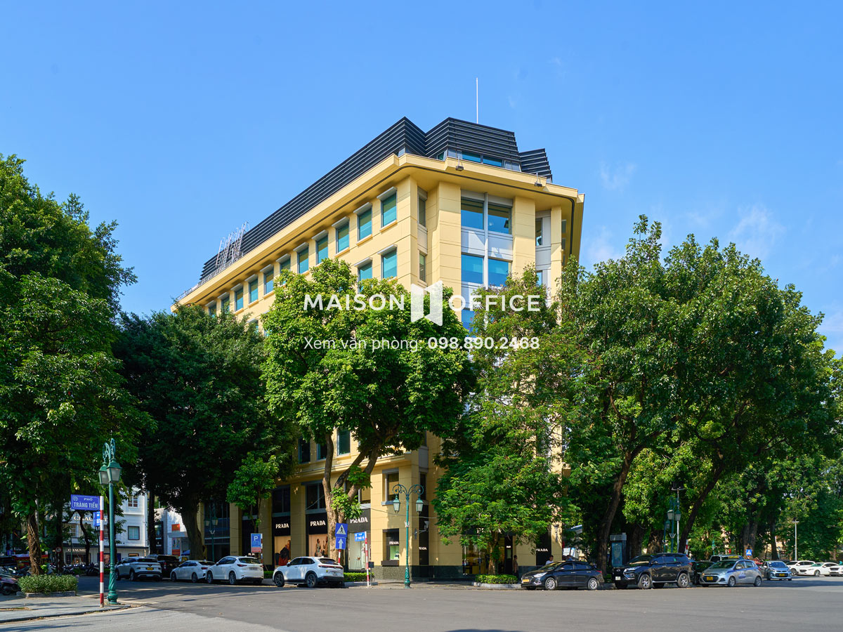 The building at 63 Ly Thai To Street was developed and operated strictly according to Japanese standards