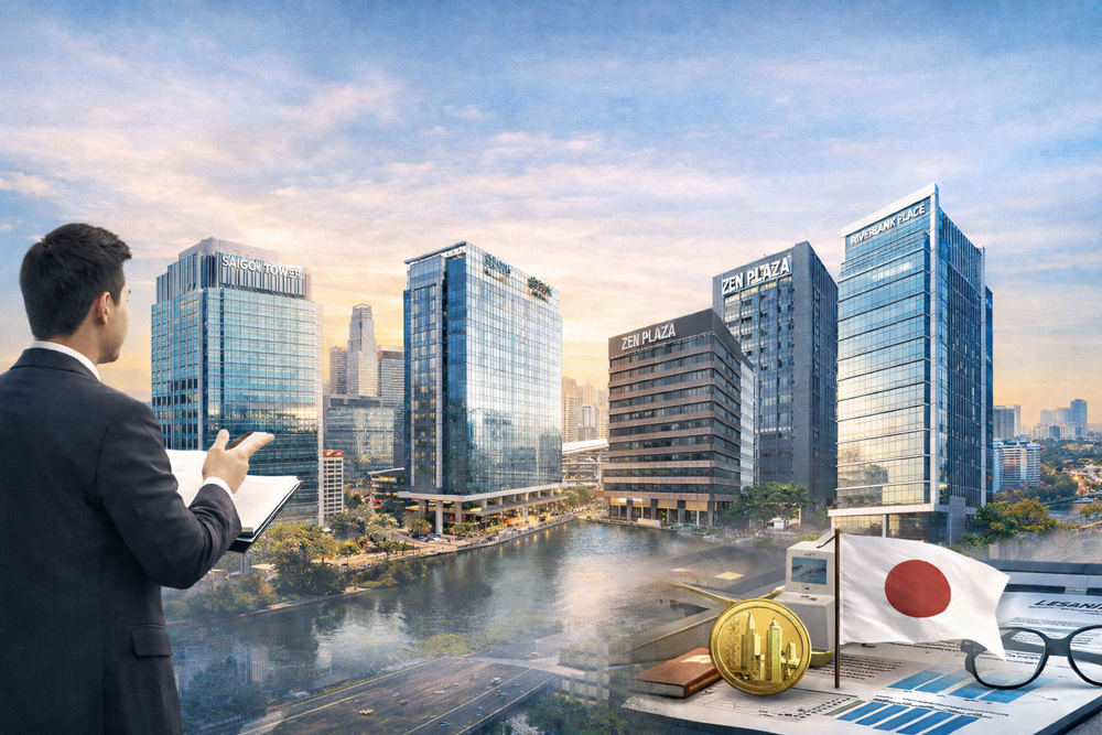 Top Japanese Invested Office Buildings for Lease in HCMC