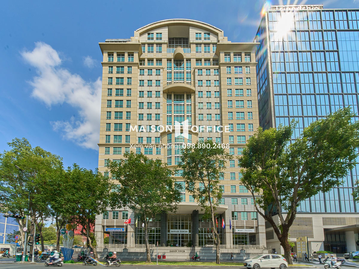 Saigon Tower is a Japanese-standard Grade A office building invested in by Daibiru Corporation