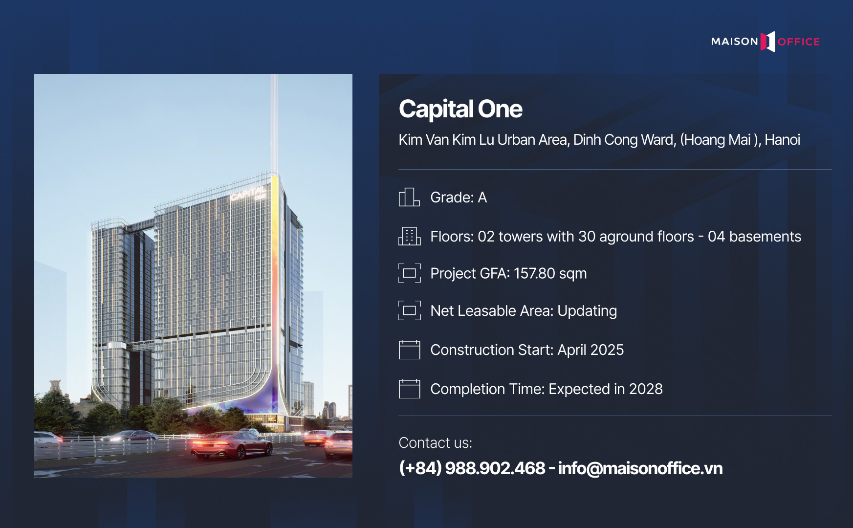 capital one office building hanoi information