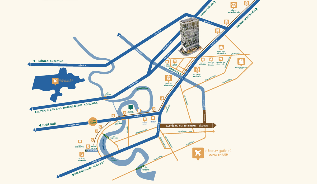 Prime Location of Metro IX