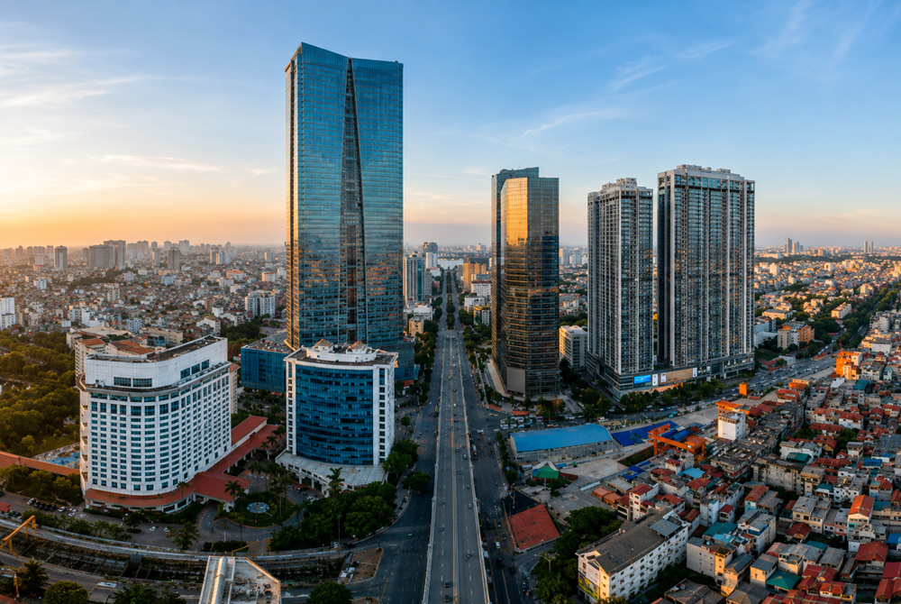 Ba Dinh District is one of Hanoi’s key locations for premium office buildings