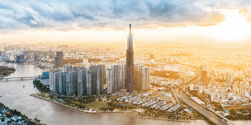 Binh Thanh District Area, Ho Chi Minh City