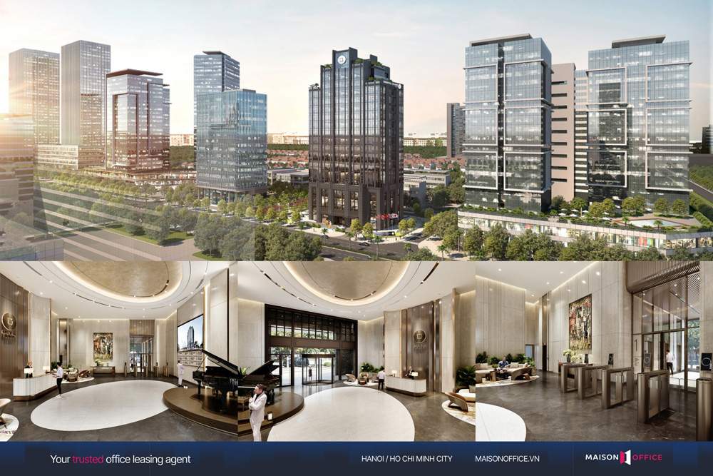 Grade A and Grade B buildings often combine higher rents with strong transport access.