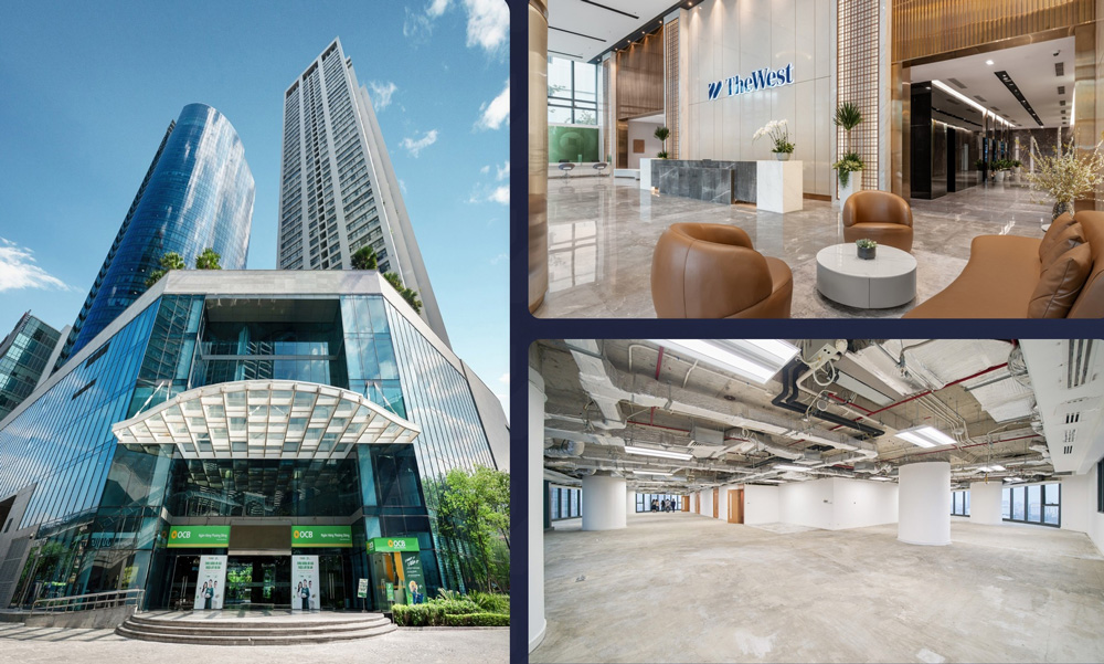 Large, column-free floor plates with panoramic views often command higher rents.
