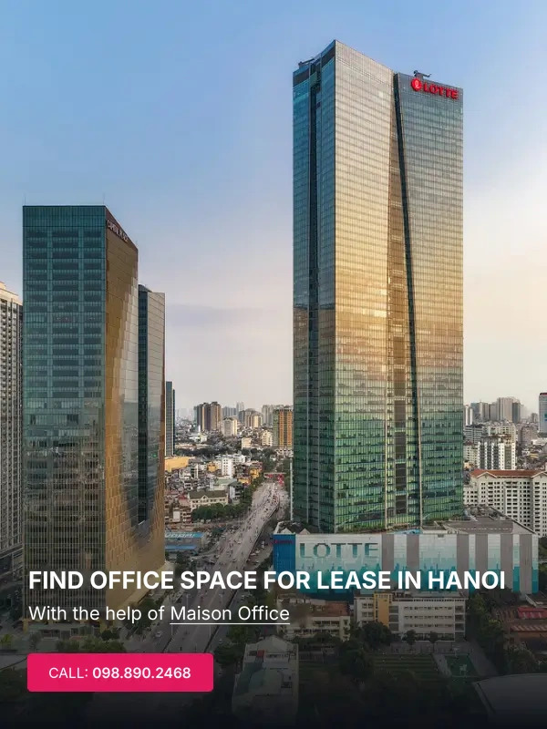FInd office space for lease in Hanoi
