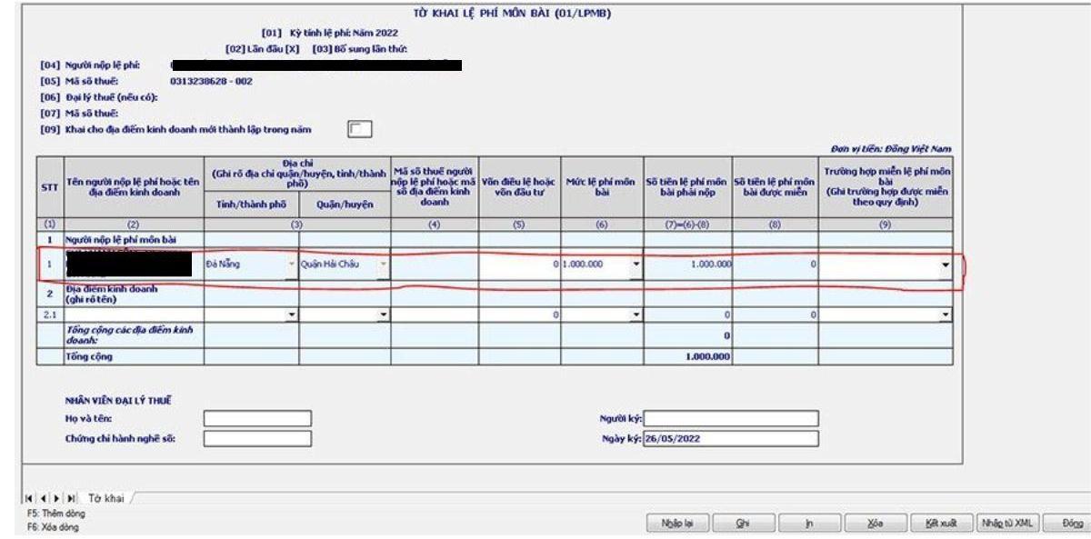 kê khai qua phần mềm HTKK