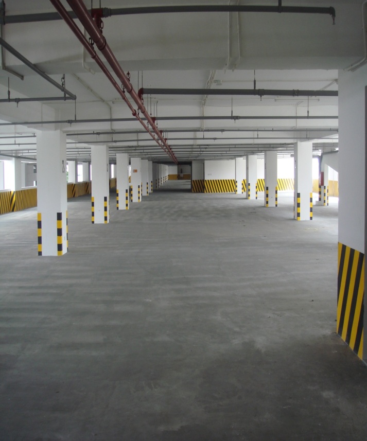 Tầng hầm đỗ xe của văn phòng cho thuê Hải Phong - TD Plaza