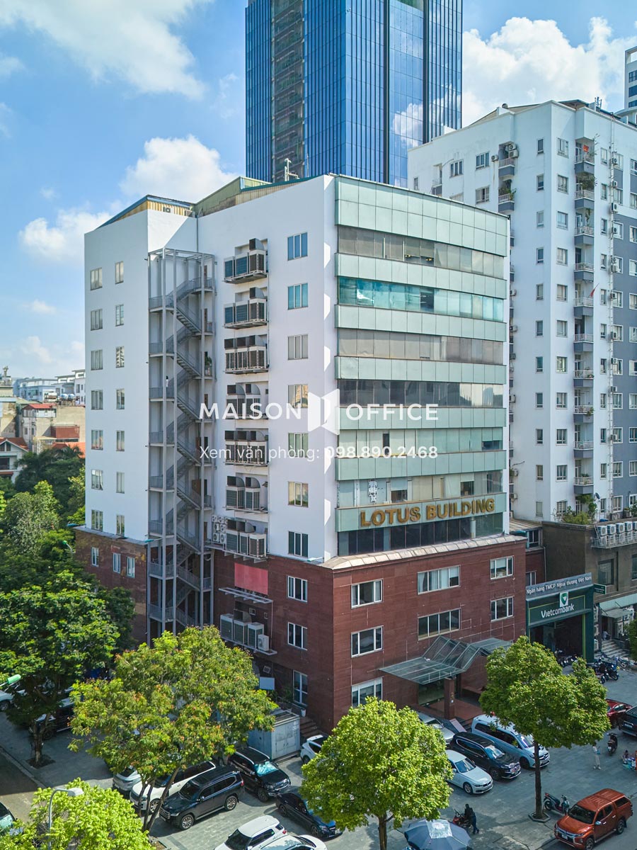 Văn phòng cho thuê Lotus Building Duy Tân
