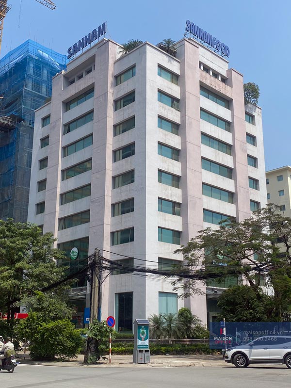 văn phòng cho thuê Sannam Building Duy Tân