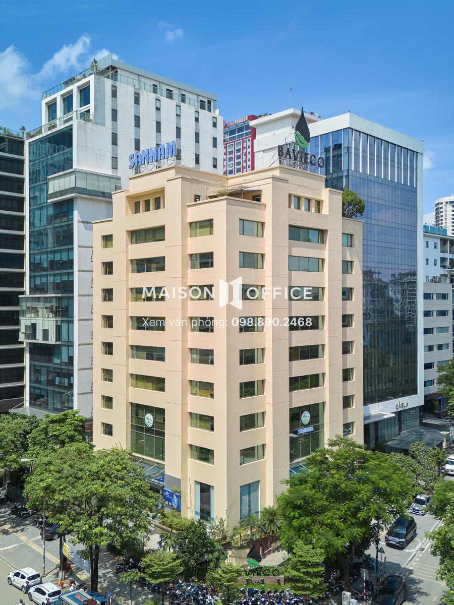 Văn phòng cho thuê Sannam Building Duy Tân