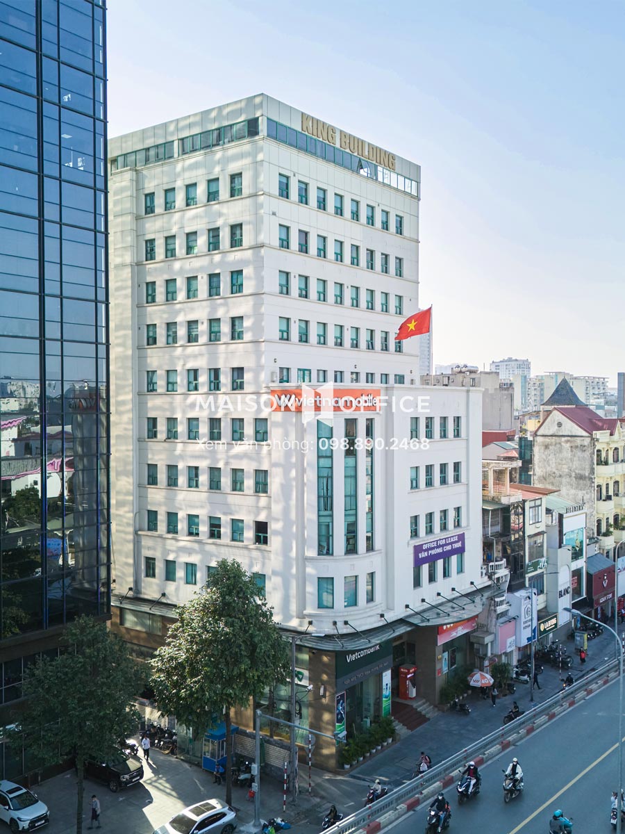 Văn phòng cho thuê King Building Chùa Bộc