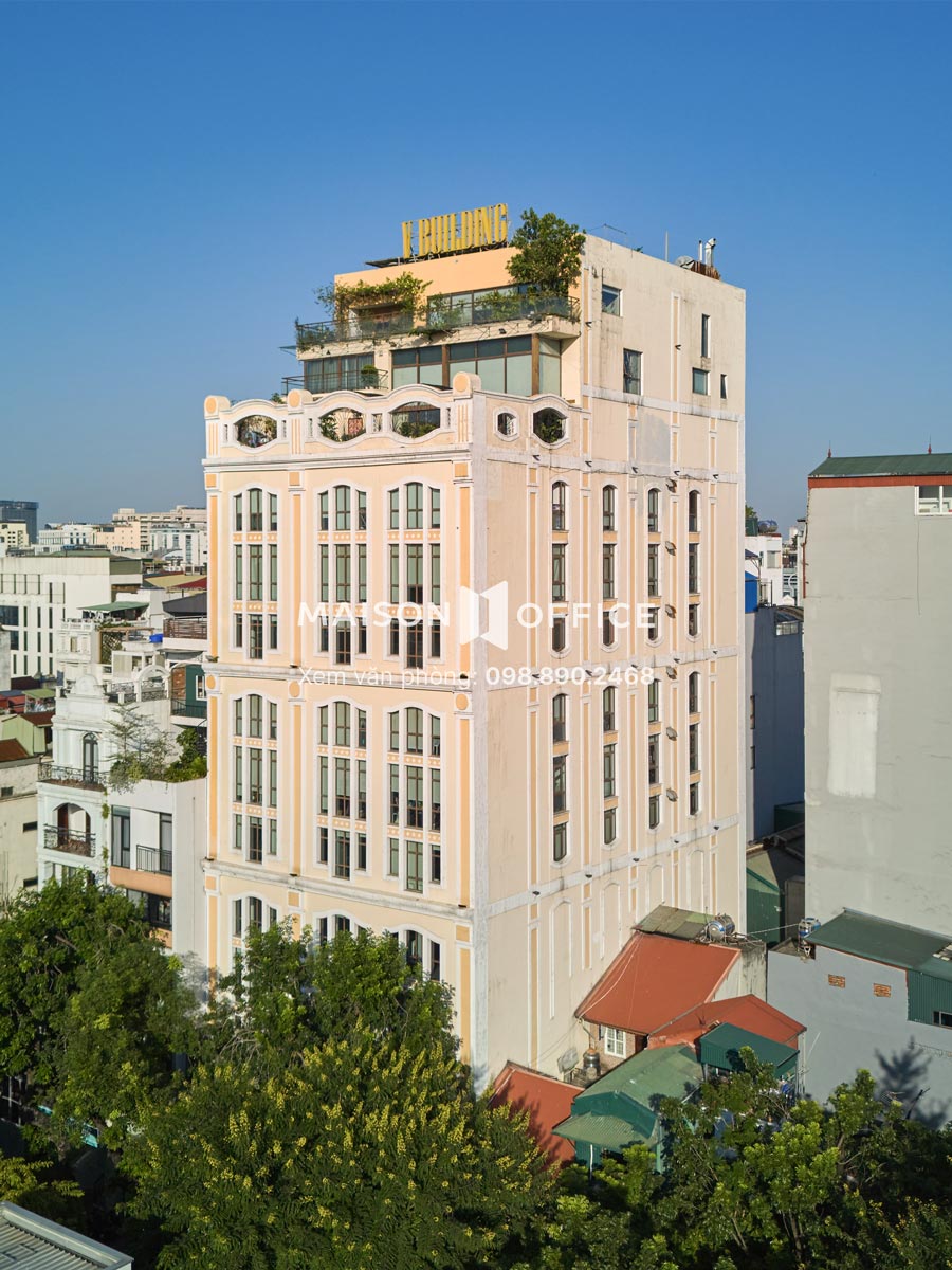 Văn phòng cho thuê V Building Bà Triệu