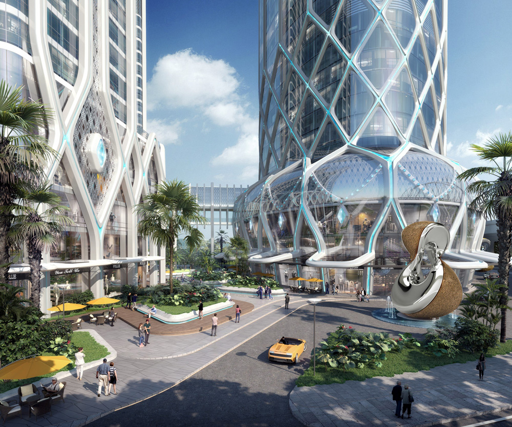 Diamond Crown Hai Phong sở hữu thiết kế hiện đại