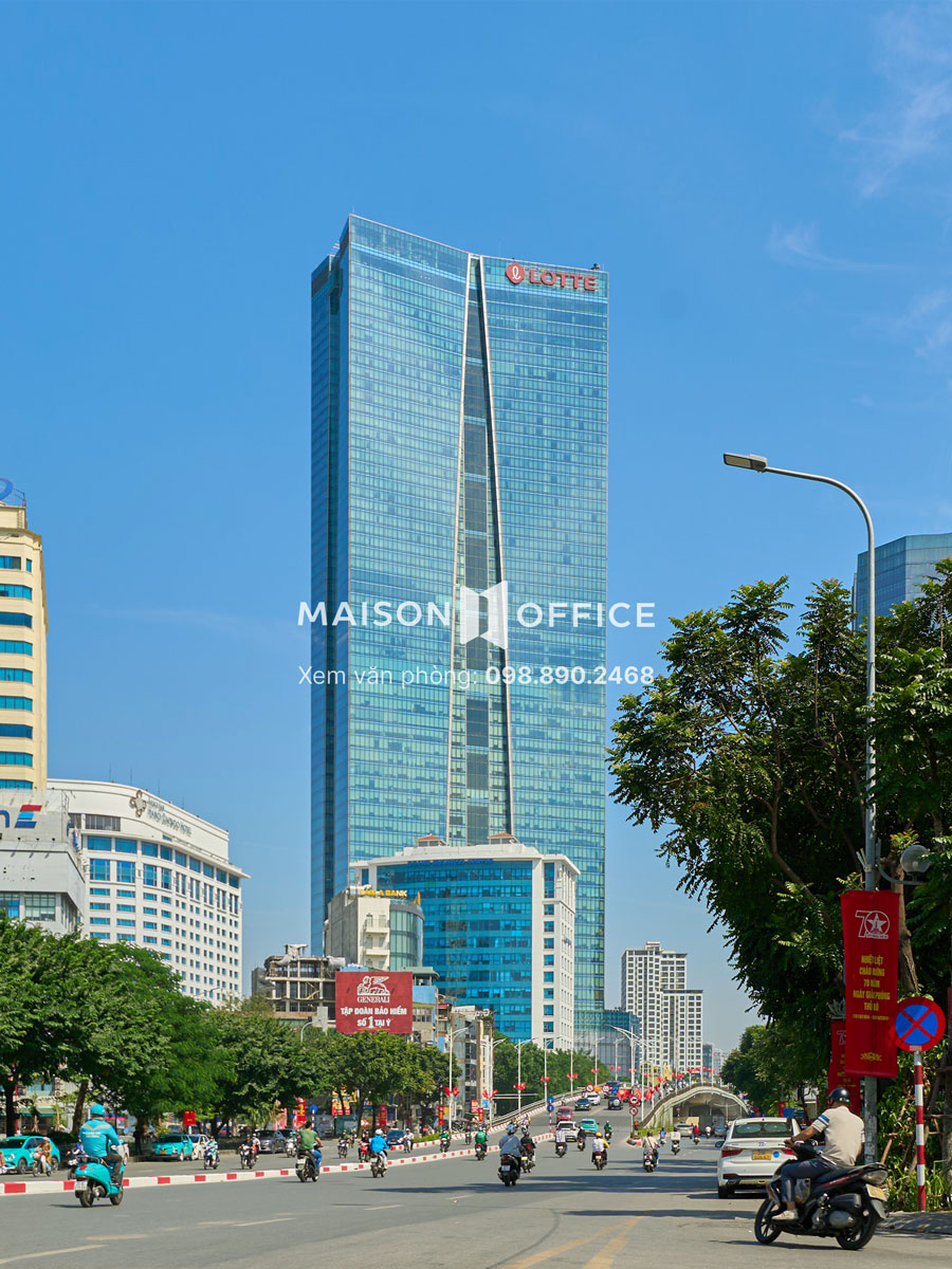 Văn phòng cho thuê Lotte Center Hanoi Liễu Giai