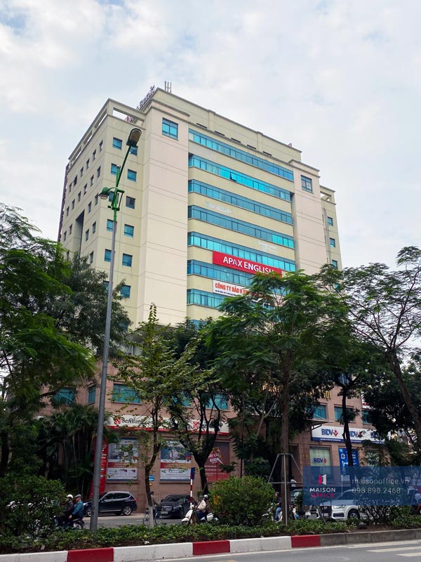 văn phòng cho thuê tòa nhà 14 Láng Hạ