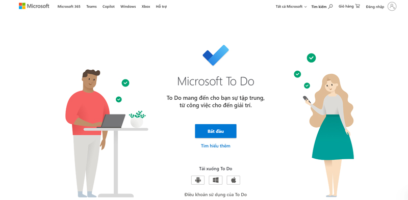  Phần mềm nhắc việc Microsoft To - Do