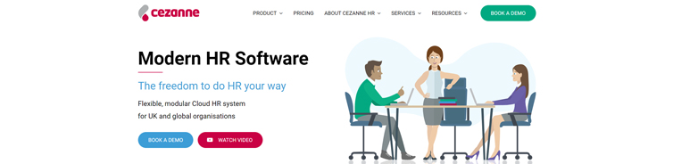 phần mềm quản lý nhân sự Cezanne