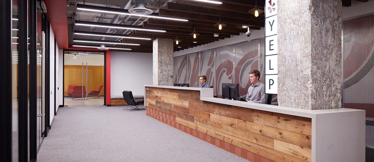 thiết kế nội thất văn phòng của Yelp 1