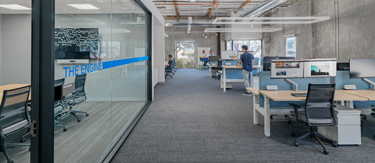 thiết kế nội thất văn phòng LinkedIn 5
