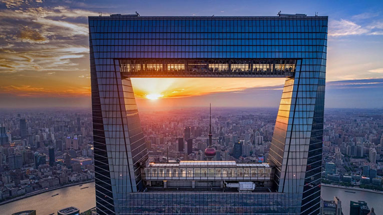 tòa nhà cao thứ 12 thế giới Shanghai World Financial Center