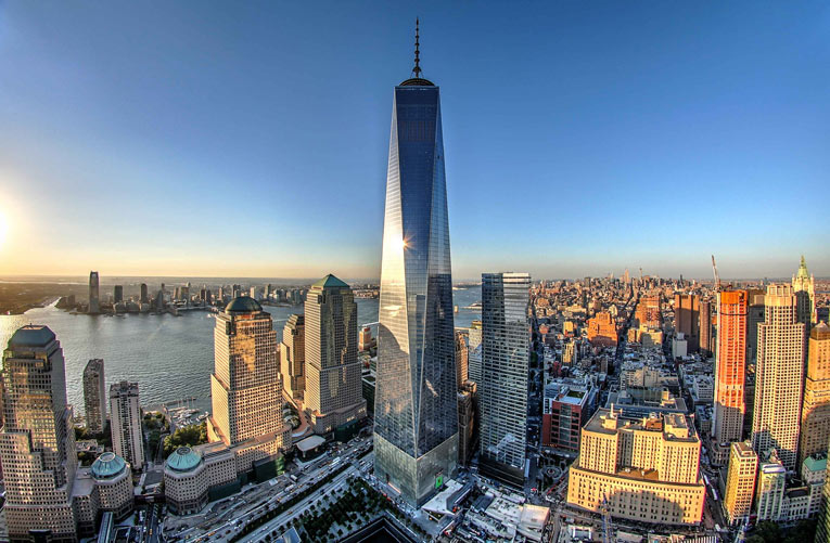 tòa nhà cao thứ 7 thế giới One World Trade Center