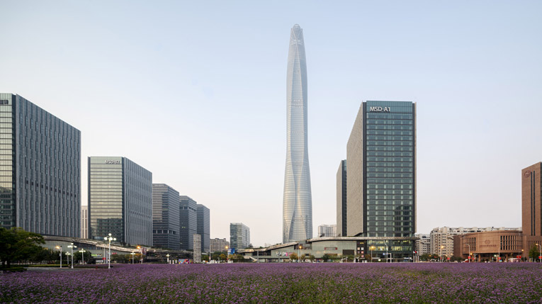 tòa nhà cao thứ 9 thế giới Tianjin CTF Finance Centre