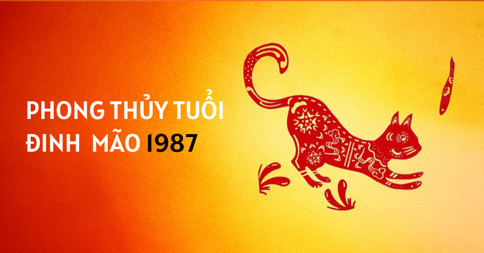 Phong thủy nam Đinh Mão 1987