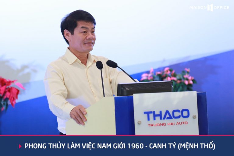 phong thủy làm việc Nam giới 1960 Canh Tý Mệnh Thổ