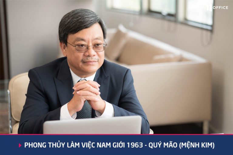 phong thủy làm việc Nam giới 1963 Quý Mão Mệnh Kim