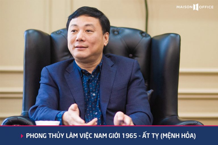 phong thủy làm việc Nam giới 1965 Ất Tỵ Mệnh Hỏa