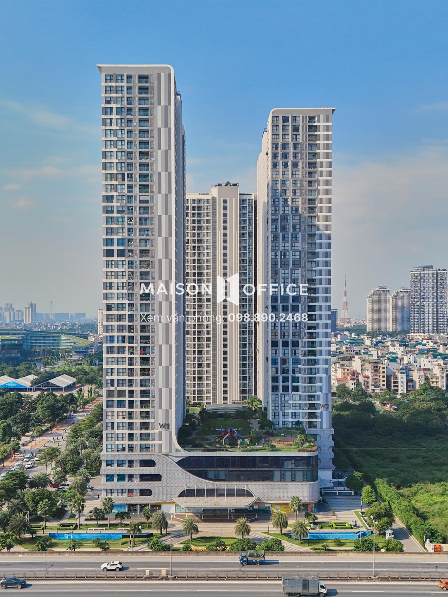 Văn phòng cho thuê Vinhomes West Point