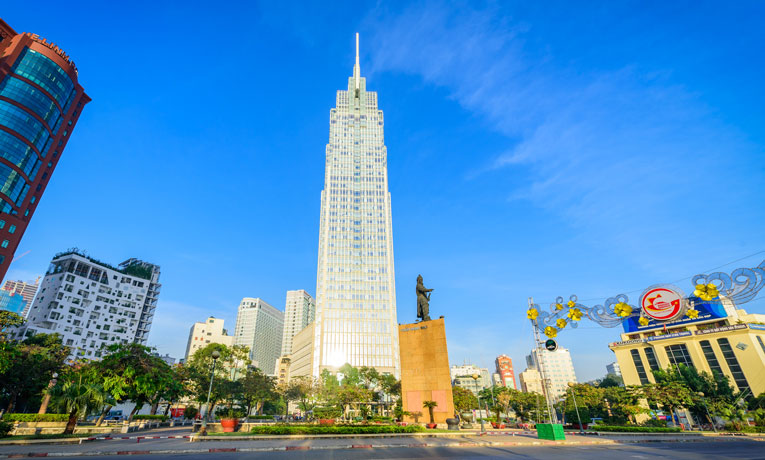 vietcombank tower toa nha cao thu 3 tphcm - Top 20+ Tòa Nhà Cao Nhất TPHCM (#1 Landmark 81 - 2021)