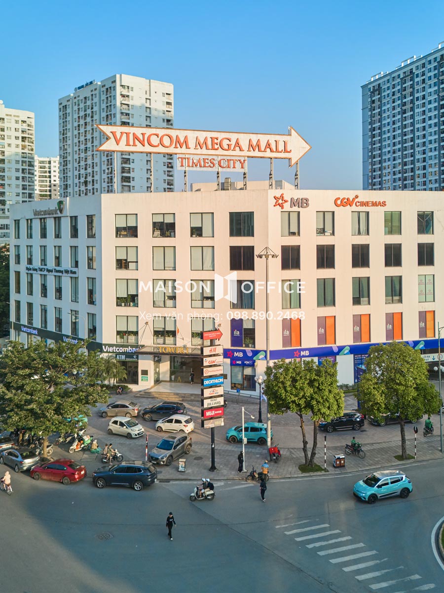 Văn phòng cho thuê Tower 1 Times City