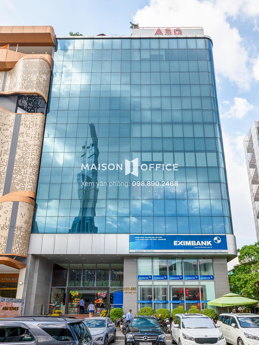 Văn phòng cho thuê ASG Tower Điện Biên Phủ