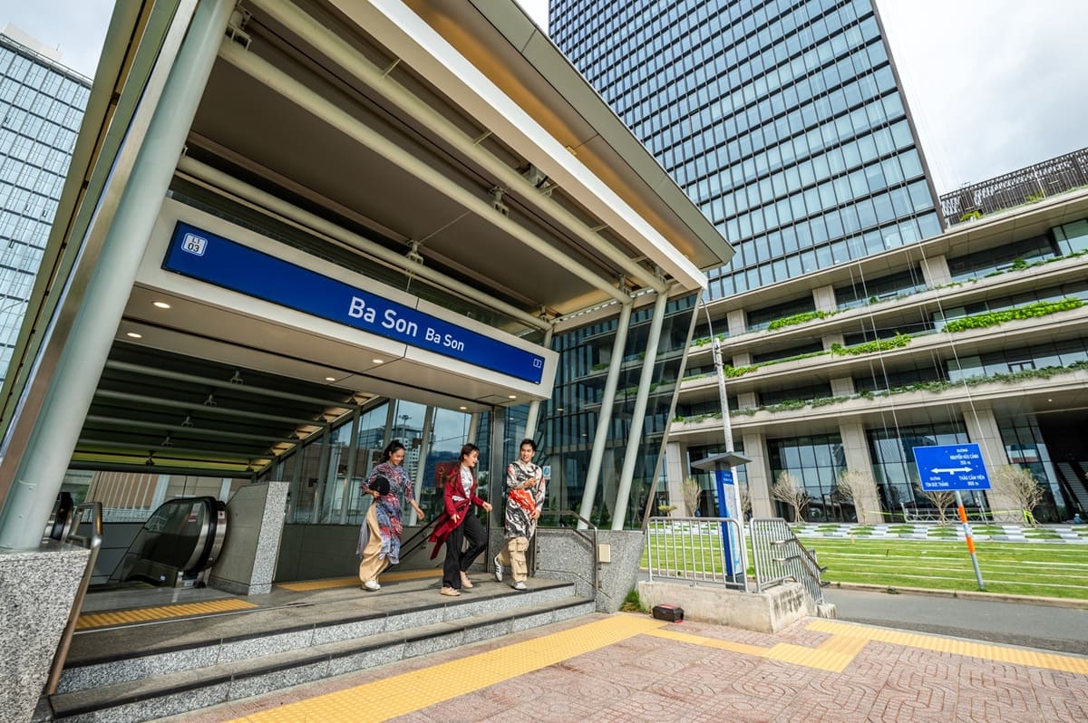 Saigon Marina IFC kết nối ga Bason