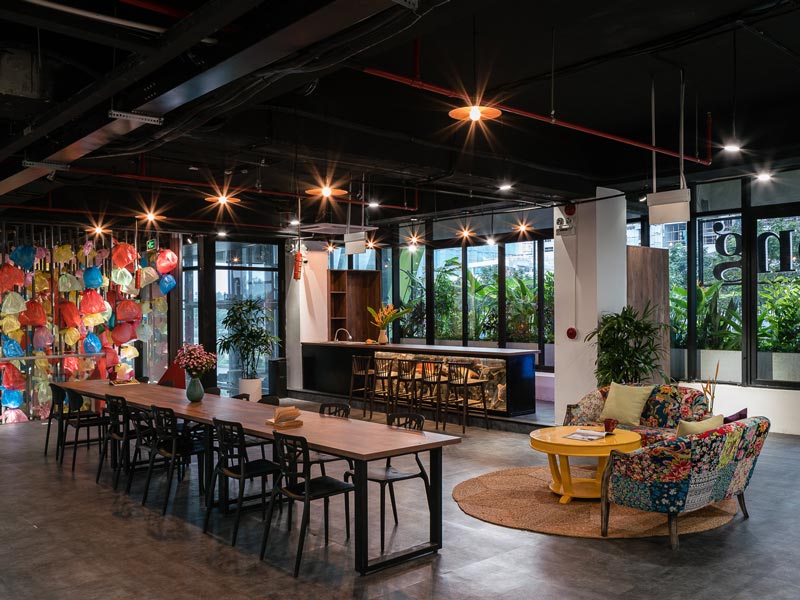 Coworking space trung cấp Quận 2