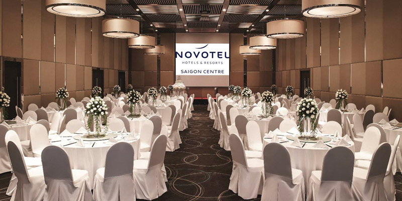 Hội trường tổ chức sự kiện Novotel 