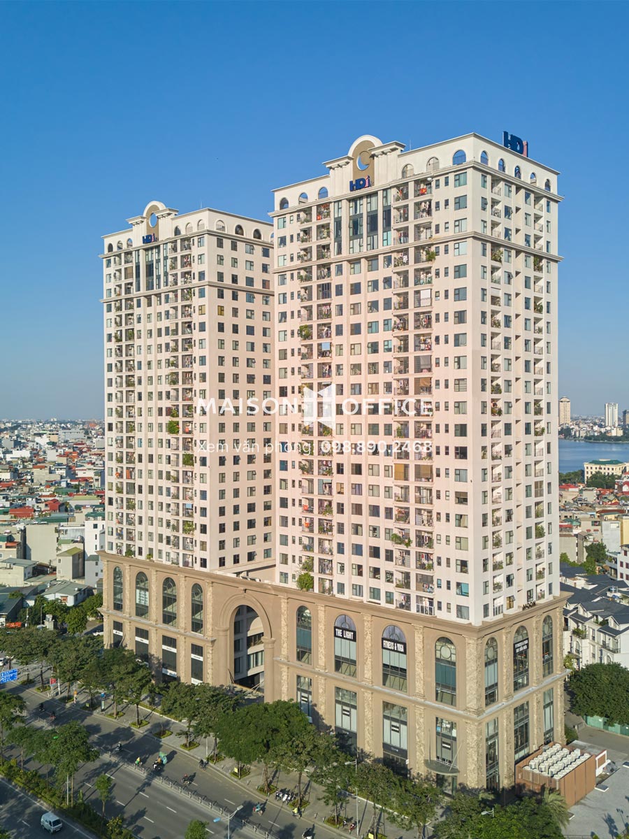 Văn phòng cho thuê HDI Tây Hồ Võ Chí Công