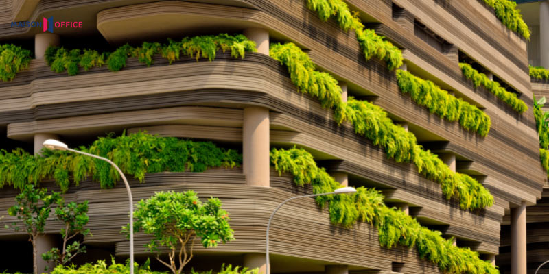kiến trúc xanh giúp làm giảm ô nhiễm môi trường