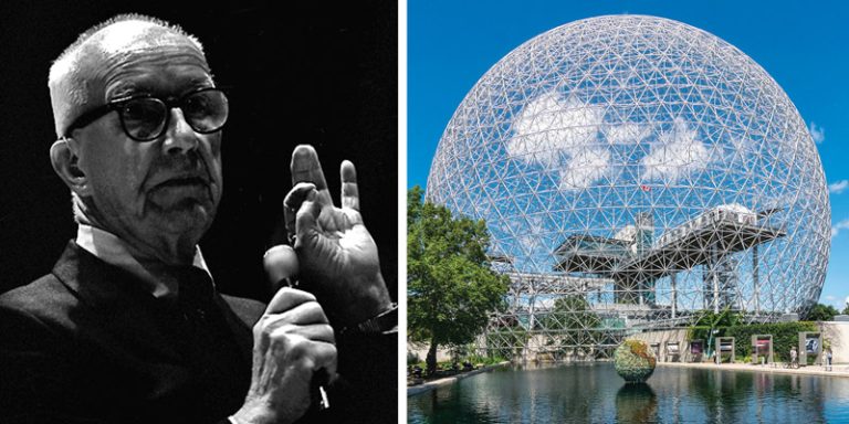Richard Buckminster Fuller là người tiên phong trong phong cách Eco 