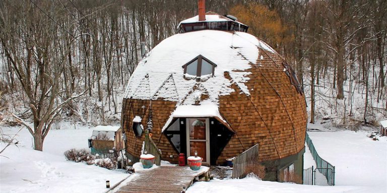 Nhà mái vòm là thiết kế đầu tiên sử dụng phong cách Eco