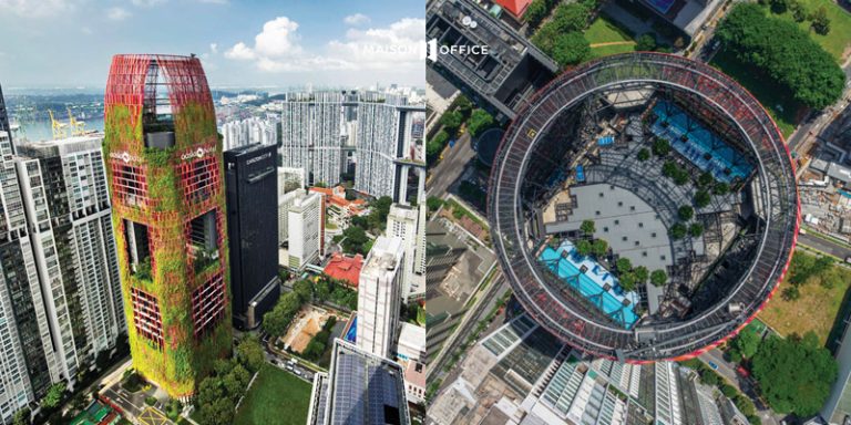 Oasia Downtown (Singapore) được thiết kế theo phong cách Eco