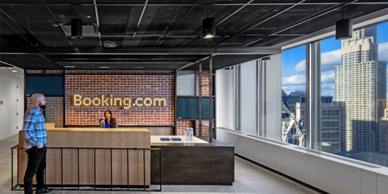 Công ty Booking.com có trụ sở tại New York 1