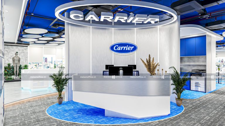 Đề xuất thiết kế văn phòng Carrier Việt Nam