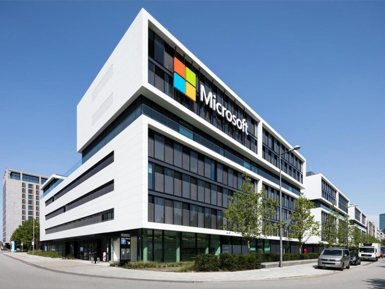 Hình ảnh văn phòng làm việc của Microsoft tại Việt Nam