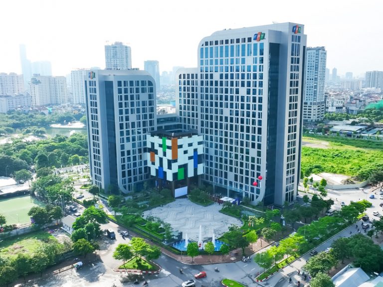 Tòa nhà FPT Tower – Vẻ đẹp hiện đại trên khu đất vàng Thủ Đô