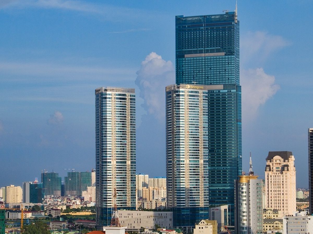 Tổ hợp Keangnam nhìn từ trên cao