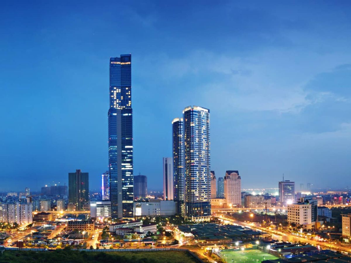 Hai tháp căn hộ Keangnam Residential, quần thể nhà ở cao cấp